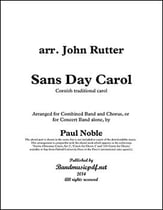 Sans Day Carol Concert Band sheet music cover